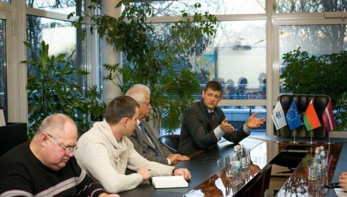 Рижский порт посетили представители Министерства лесного хозяйства Беларуси