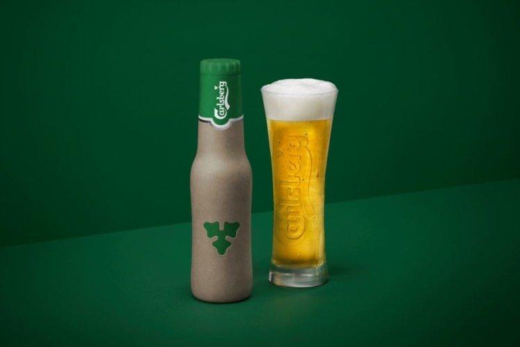 Компания Carlsberg представила бутылки из эковолокна