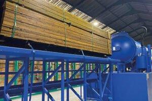 Новая установка по обработке древесины консервантом TANALITH в GE Robinson
