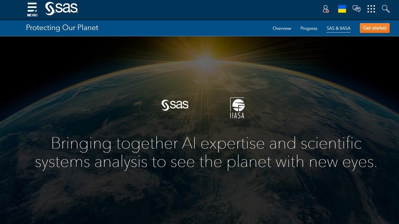 SAS помогает остановить исчезновение лесов