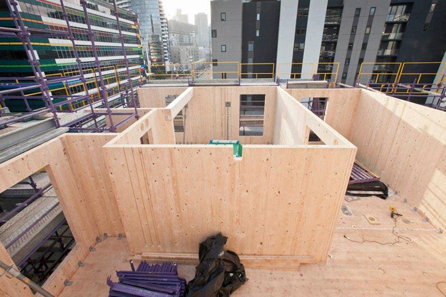Лесопромышленные компании заказали испытания на пожарную безопасность CLT