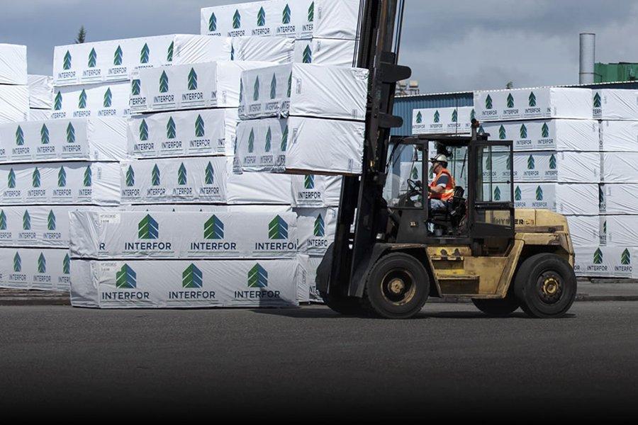 В 1 кв. 2020 г. продажи Interfor выросли на 6,3%