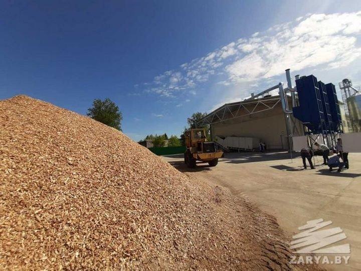 В Пружанском районе запустили пеллетный завод
