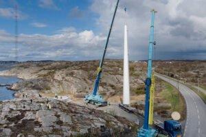 Шведский завод по производству деревянных турбинных башен профинансирован ЕС