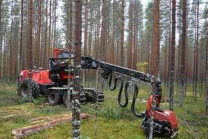 В апреле 2020 г. Финляндия сократила заготовку древесины на 29%