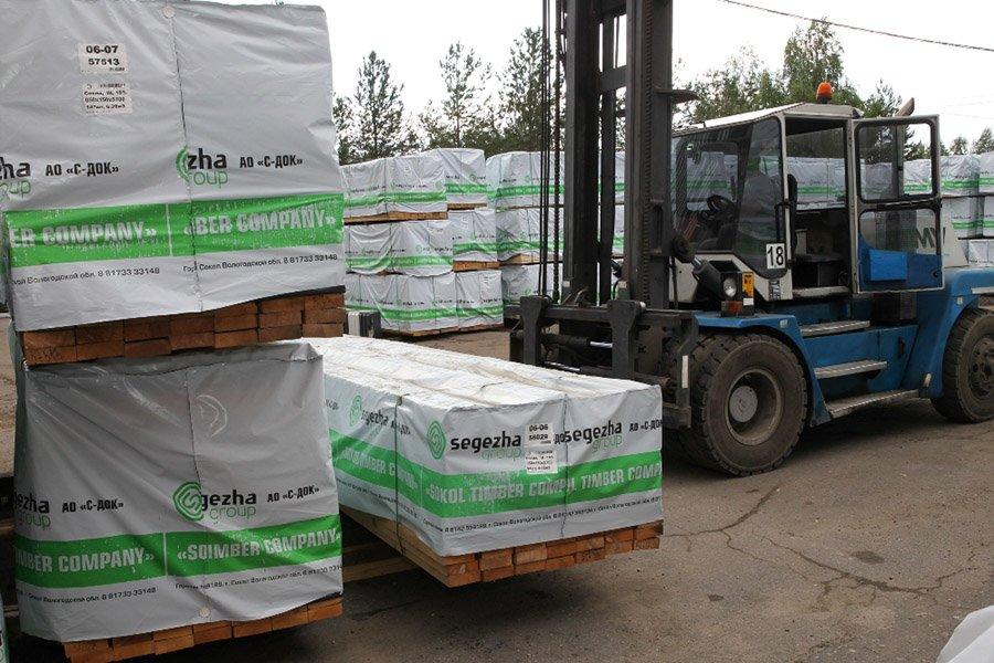 Сегежа увеличила объем продаж пиломатериалов хвойных пород на 9%