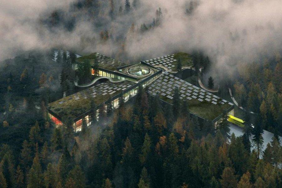 Самая экологичная мебельная фабрика в мире будет посреди леса