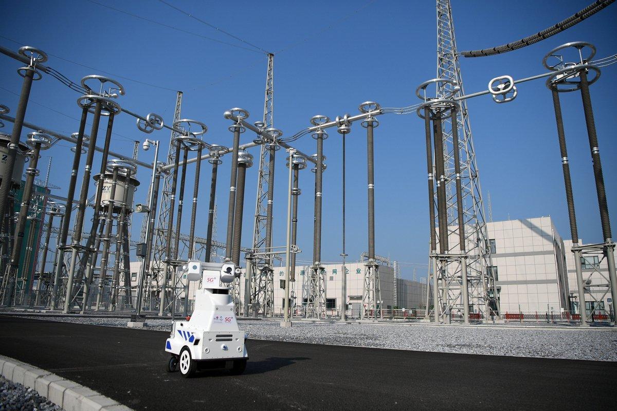 Подстанция сверхвысокого напряжения получает безопасность 5G