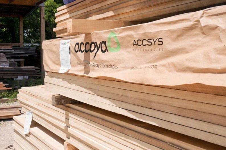 Компания Accsys Inks, лидер в производстве модифицированной древесины, объявляет о строительстве нового завода