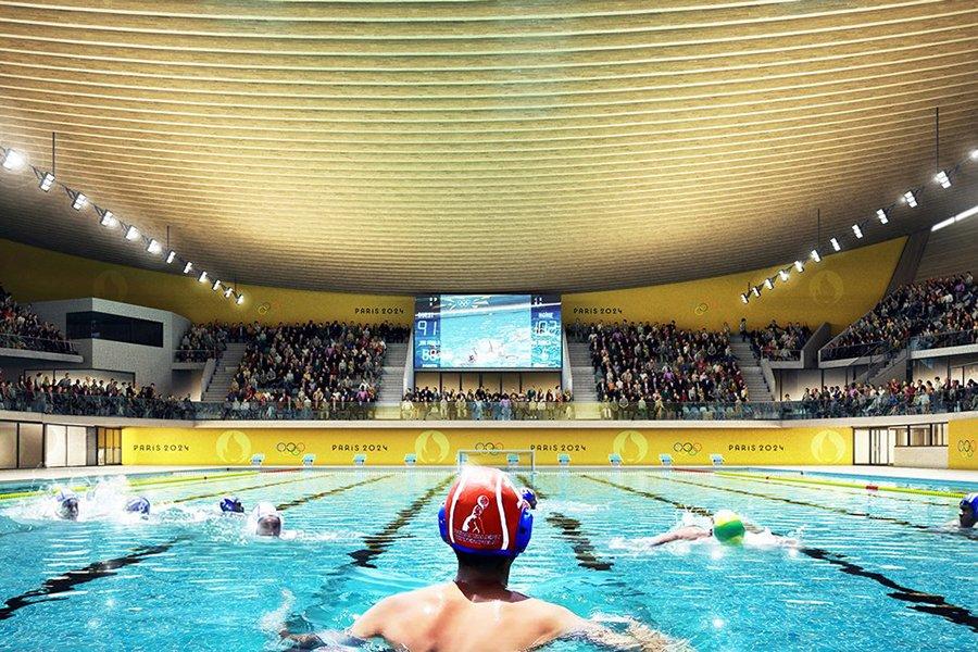 You are currently viewing Проект Центра водных видов спорта из волнистой древесины победил среди других проектов для Олимпийских игр 2024 года в Париже