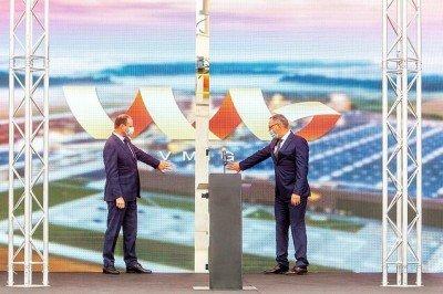 В СЭЗ «Науйойи-Акмене» официально открылся завод VMG.