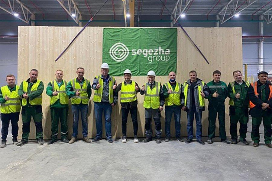 Segezha Group выпустила первую CLT-панель
