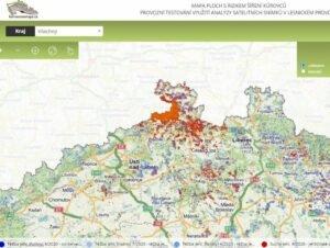 Чехия: обновлена карта короедного усыхания по стране