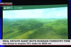 Гигант недвижимости покупает российскую лесопромышленную фирму