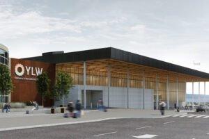 Международный аэропорт Келоуна будет использовать массивную древесину для расширения терминала